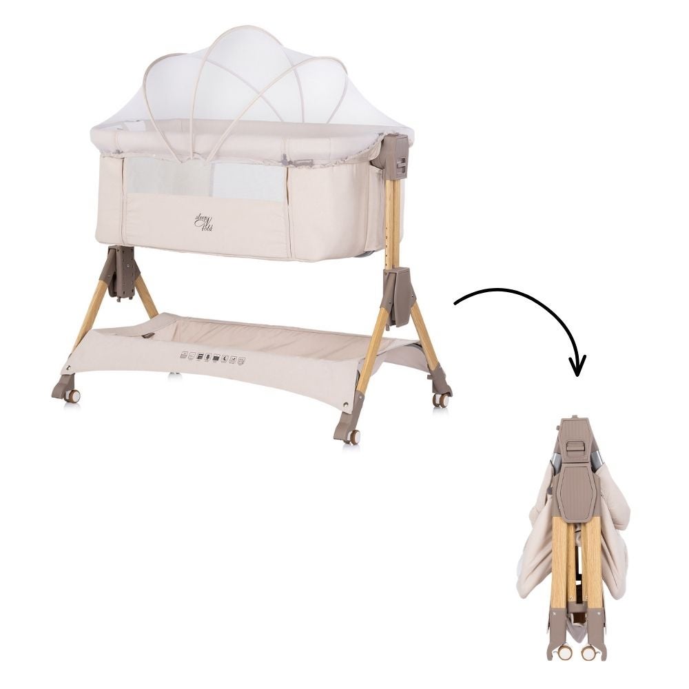 Co-Sleeper Chipolino SleepNFold Cashmere