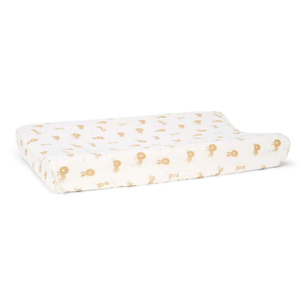 Aankleedkussenhoes Little Dutch Safari Leo