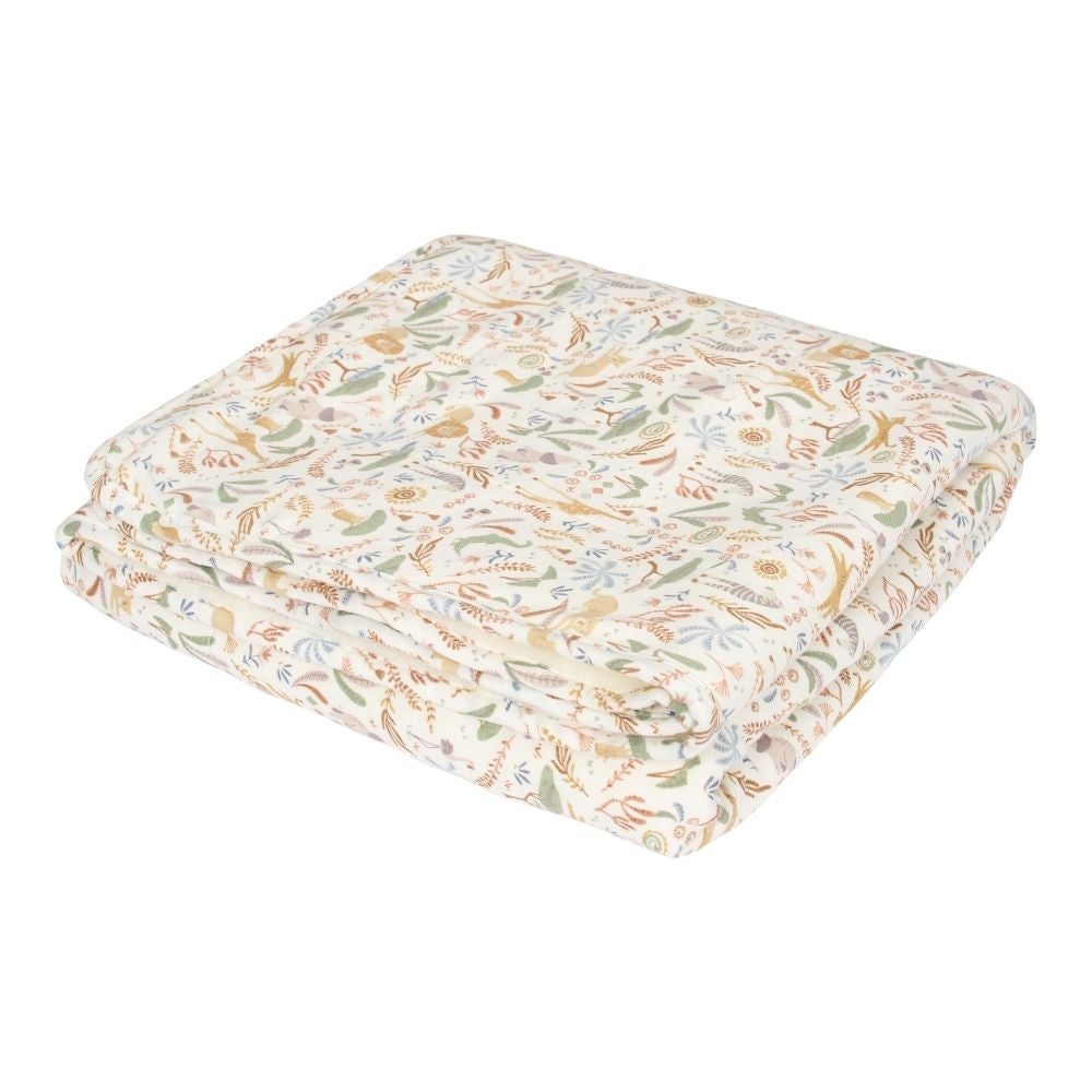 Deken Wieg Litte Dutch Fleece Safari Wonders
