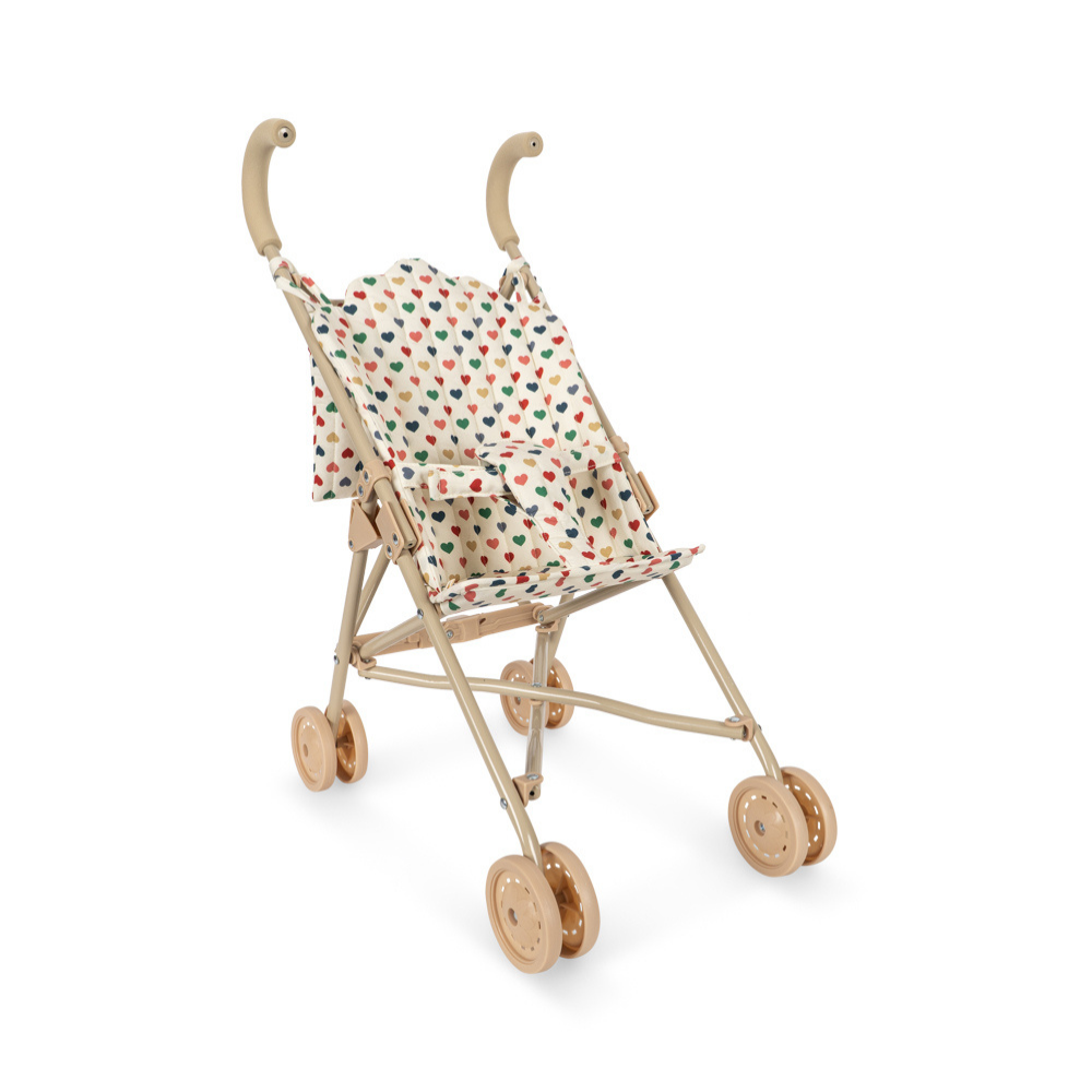 Poppenbuggy Konges Slojd Coeur Coloré