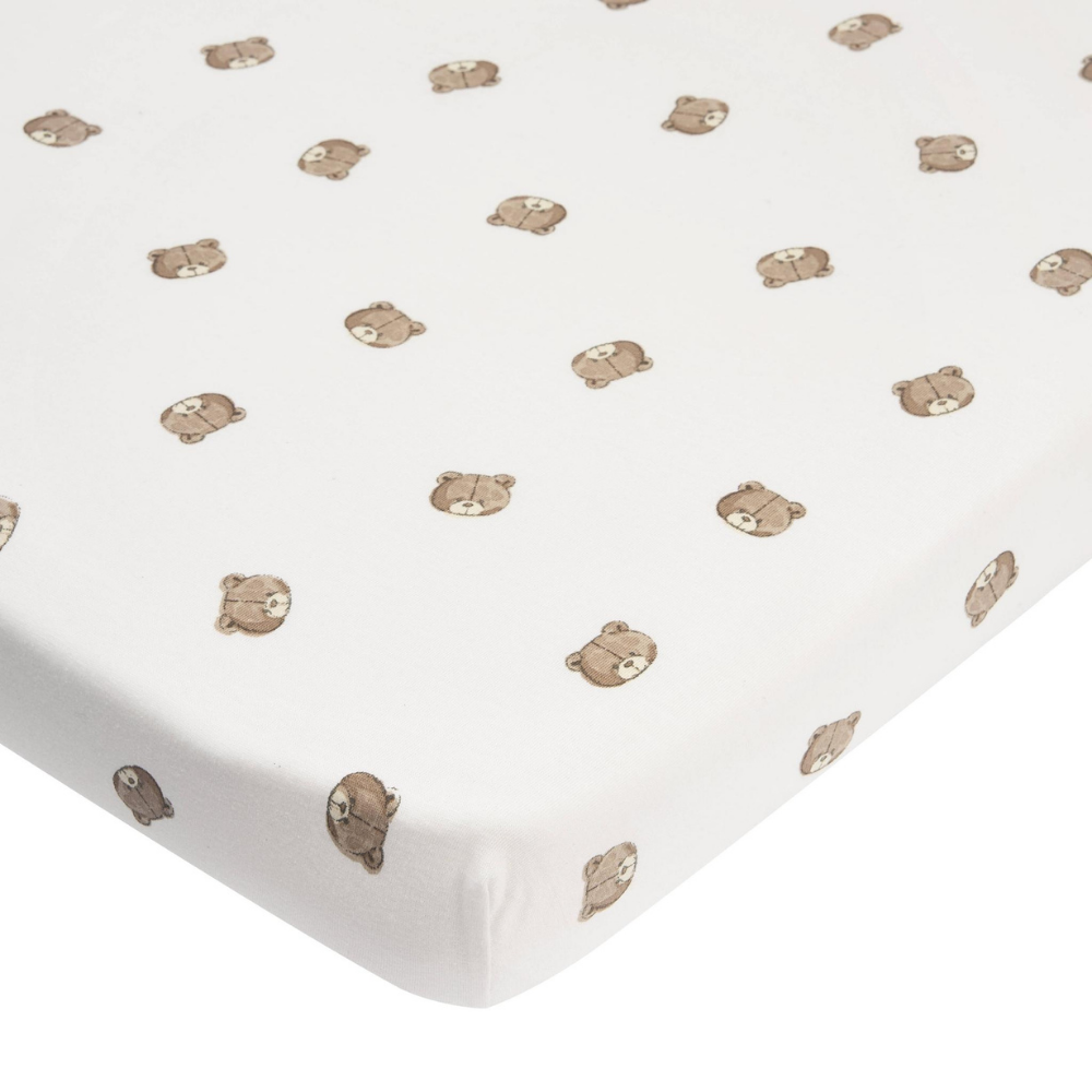 Hoeslaken Junior Meyco Bear Multicolour 70x140/150