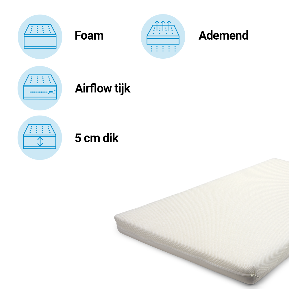 Matras Wieg Best Sleep 40x80 Airflow Pro