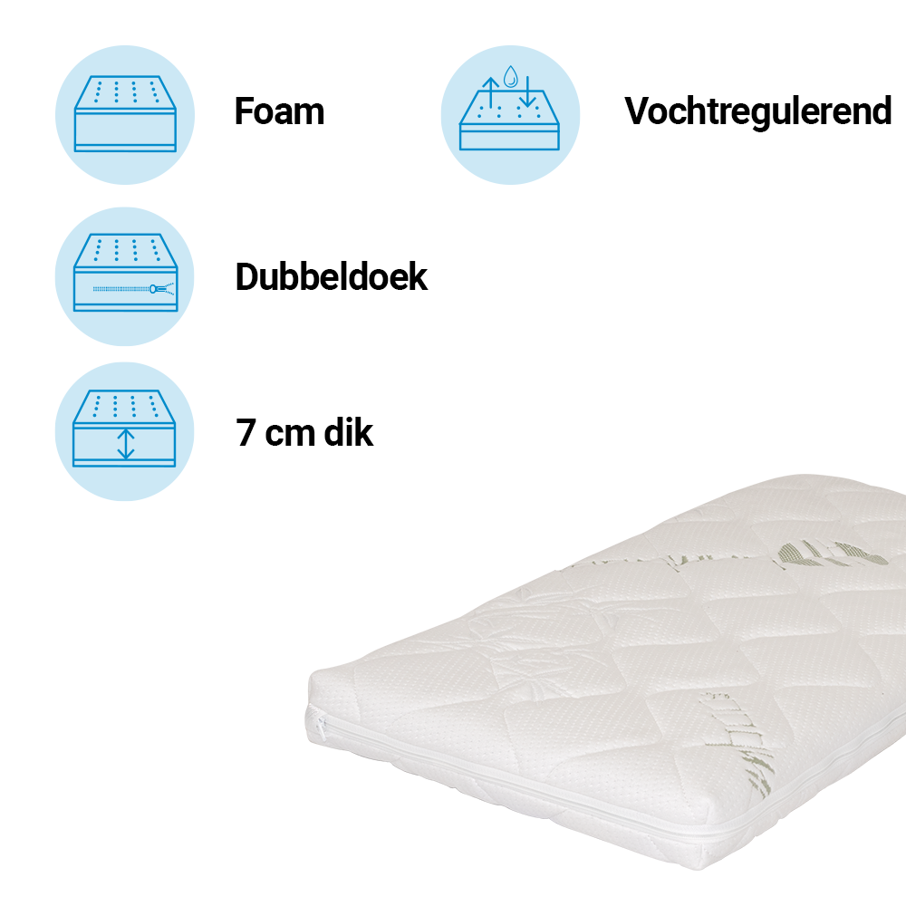 Matras Wieg Best Sleep 40x80 Premium