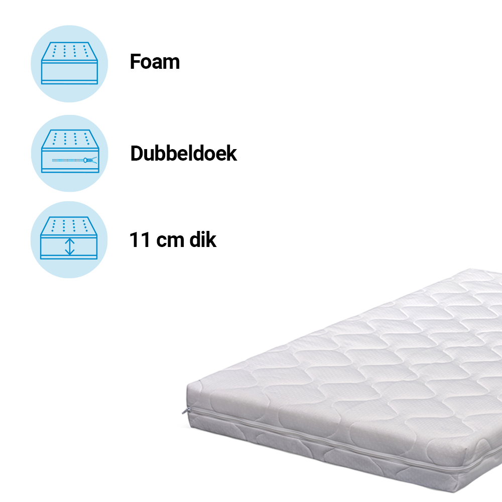 Matras Kleuterbed Best Sleep 80x160 Comfort Superior