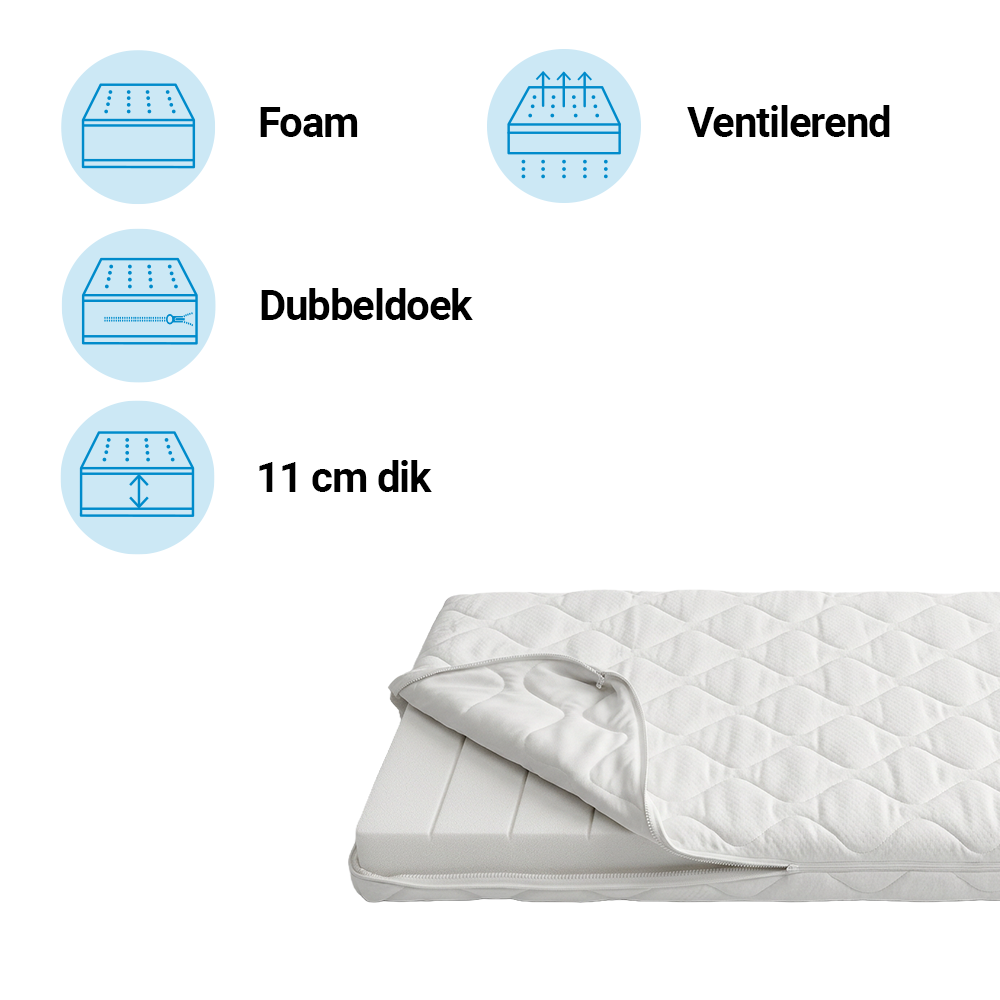 Matras Best Sleep Ledikant Comfort Cloudy 70x140