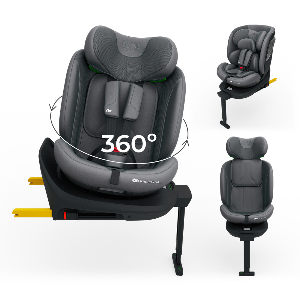 Autostoel Kinderkraft I-360 I-Size Plus Grey