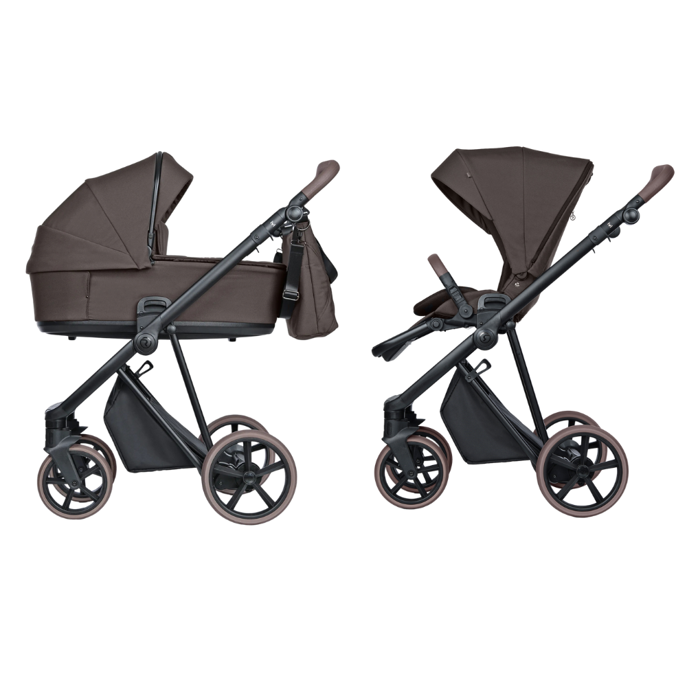 Kinderwagen ROAN IVI 2.0 Vintage Turkish Coffee