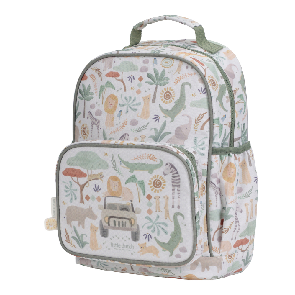 Rugzak Little Dutch Safari Friends 35cm
