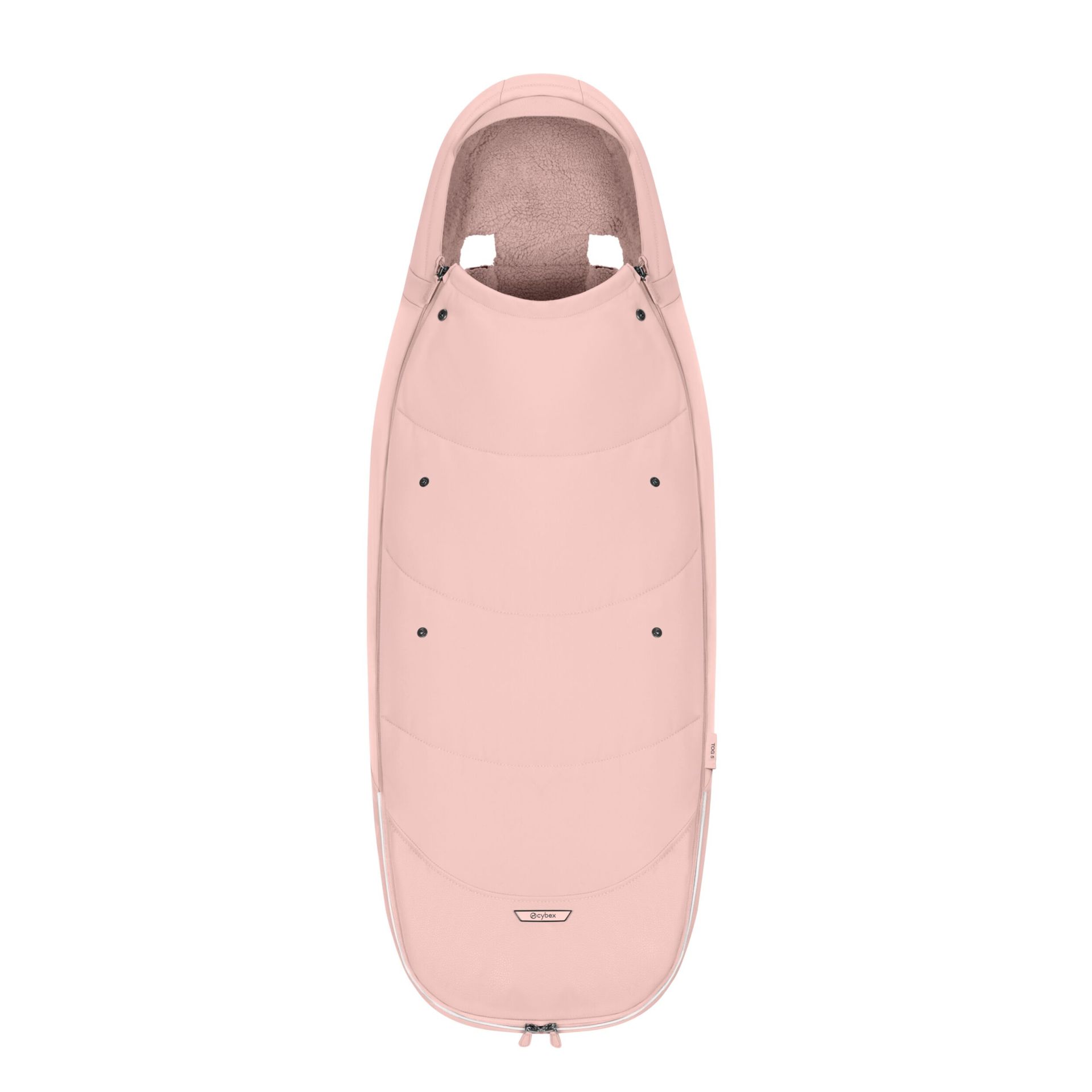 Voetenzak Cybex Platinum Peach Pink/Light Pink V2