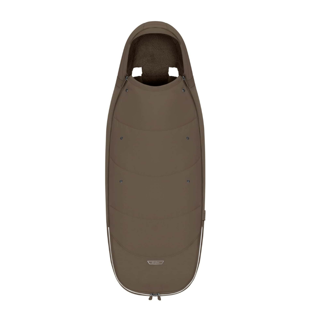 Voetenzak Cybex Platinum Coconut Brown/Dark Brown