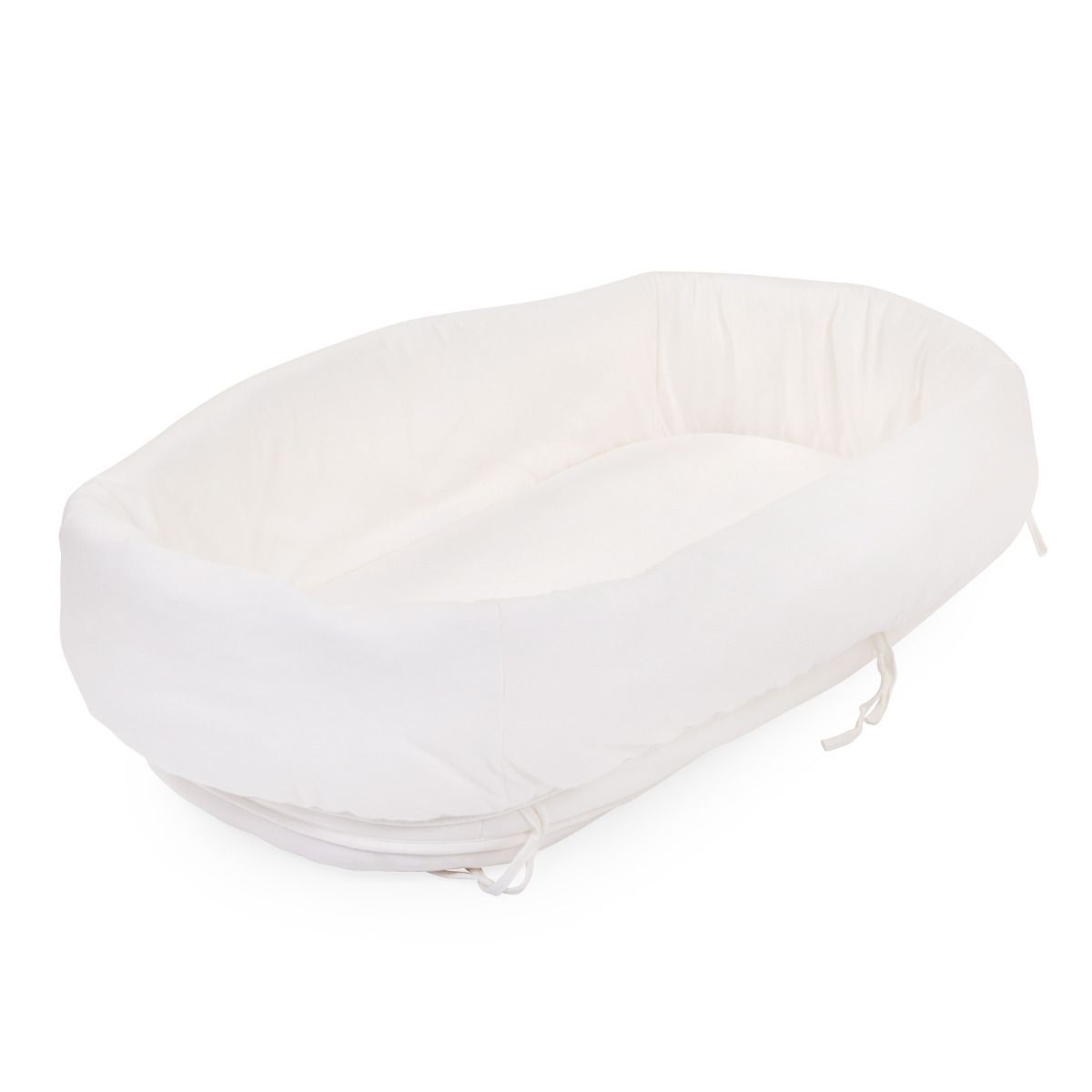 Wieg omrander Childhome Rattan Jersey Ecru