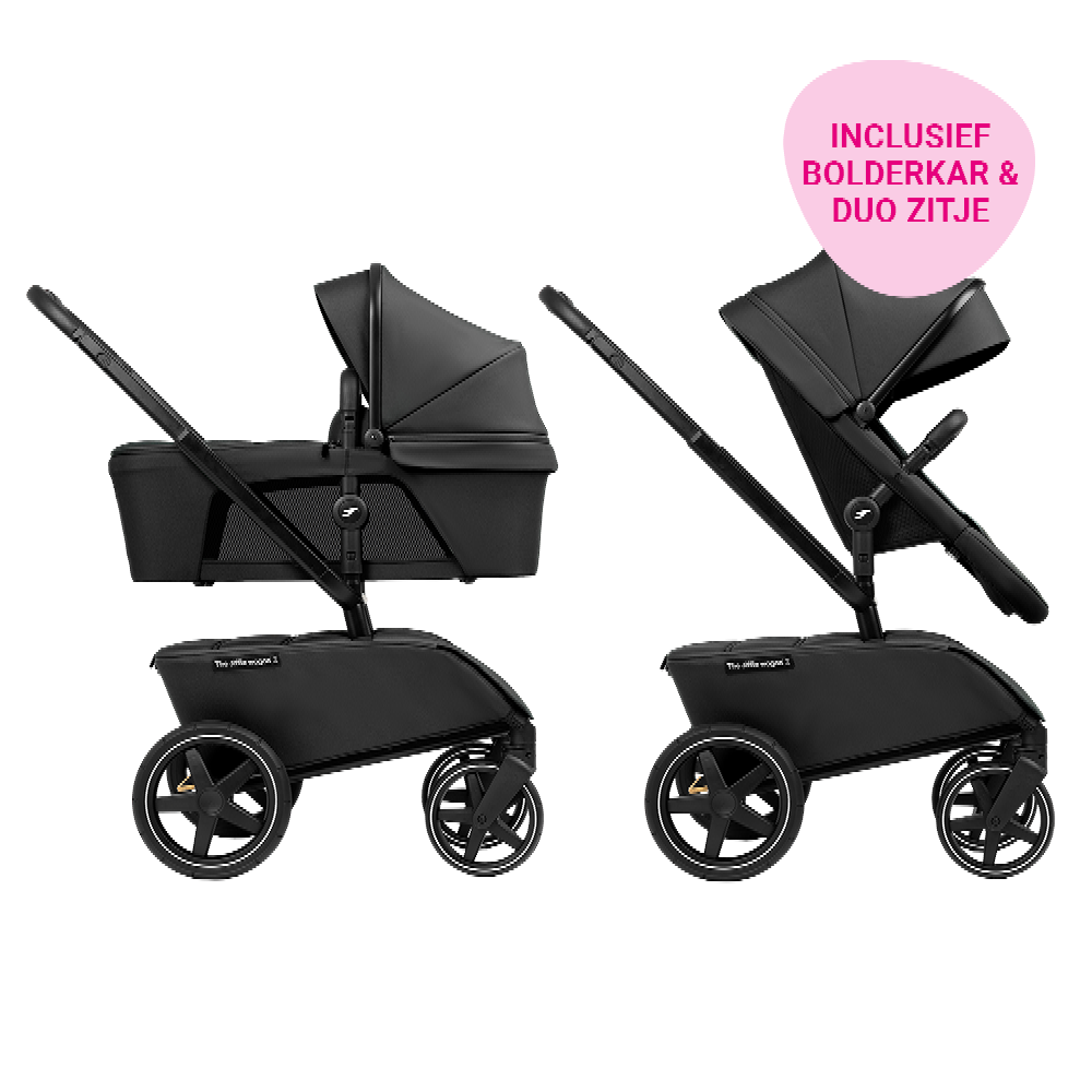 Kinderwagen The Jiffle V2 Black