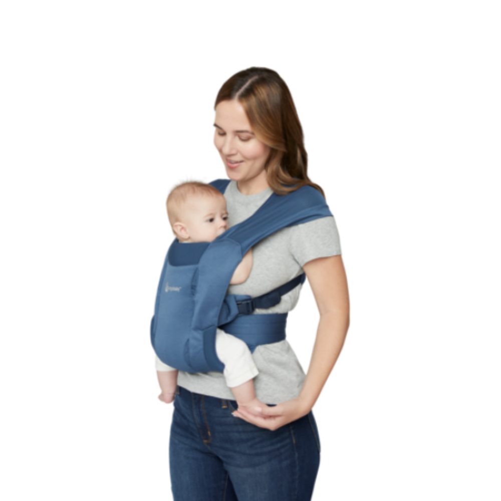 Buikdrager Ergobaby 3P Embrace Soft Air Mesh Blue