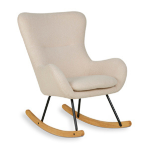 Van Asten Schommelstoel Quax Basic Bouclé Sheep Beige aanbieding