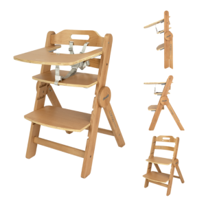 Van Asten Kinderstoel Chipolino Cacao 2-in-1 Wood aanbieding
