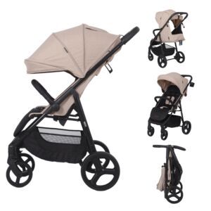 Van Asten Buggy Novi Baby® Grande Go Black/Sand aanbieding