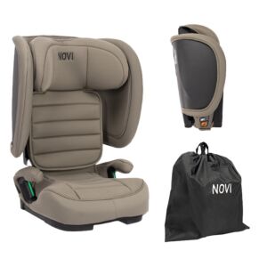 Van Asten Autostoel Novi Baby® Max I-Size Dark Taupe Incl. Draagtas aanbieding