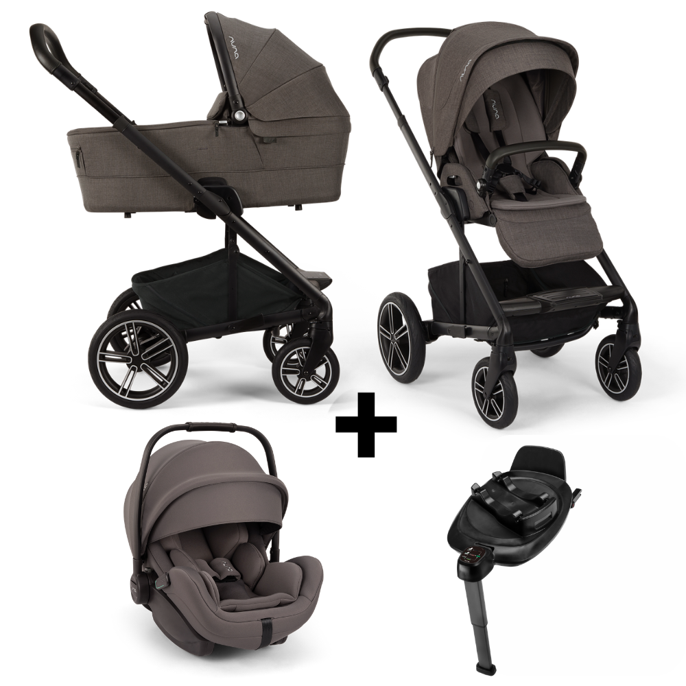 Kinderwagen Nuna MIXX Next V2 Thunder + Autostoel Nuna Arra Flex V2 Thunder & Base 360 Next