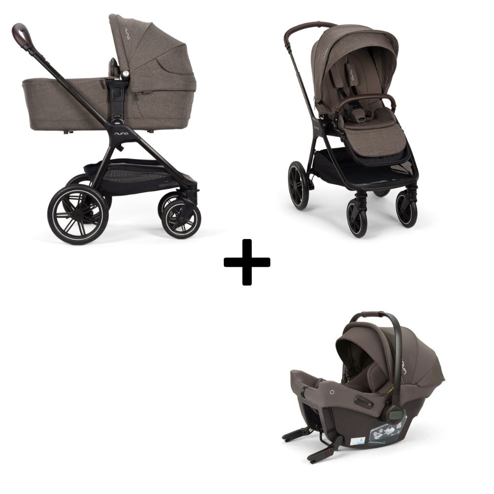 Kinderwagen Nuna TRIV lx Chestnut + Autostoel Nuna PIPA Urbn Chestnut