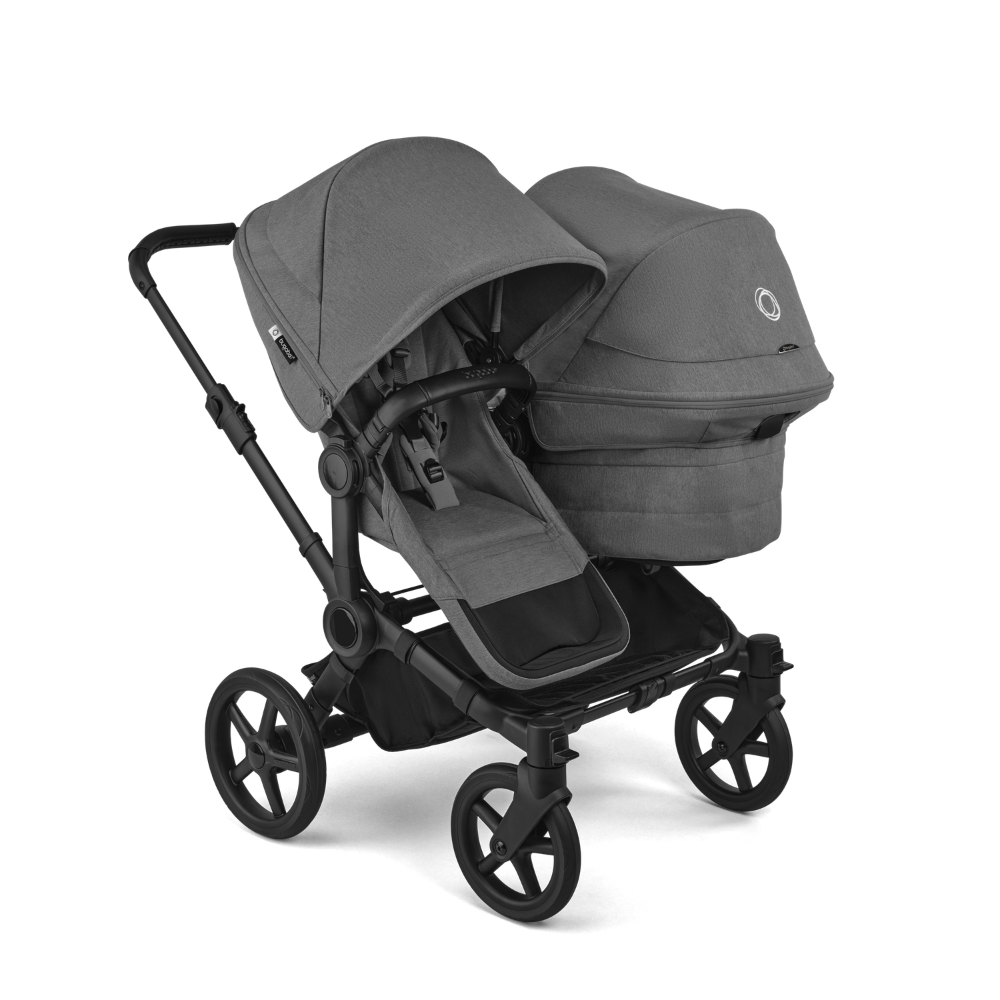Kinderwagen Bugaboo Donkey6 Double - Black/Moon Grey