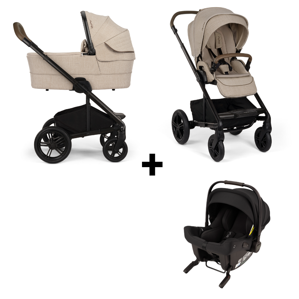 Kinderwagen Nuna MIXX Next V2 Cosmopolitan + Autostoel Nuna Pipa Urbn Caviar