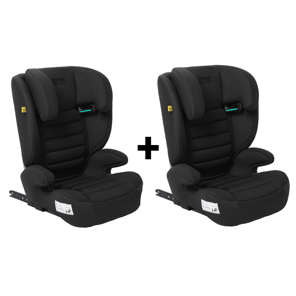 Set | 2x Autostoel Novi James Premium i-Size Isofix All Black