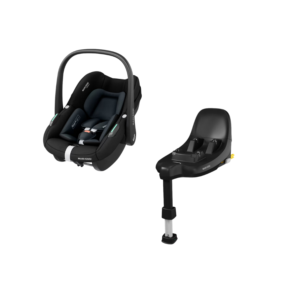 Autostoel Maxi-Cosi Pebble S Tonal Black met Isofixbase Familyfix S