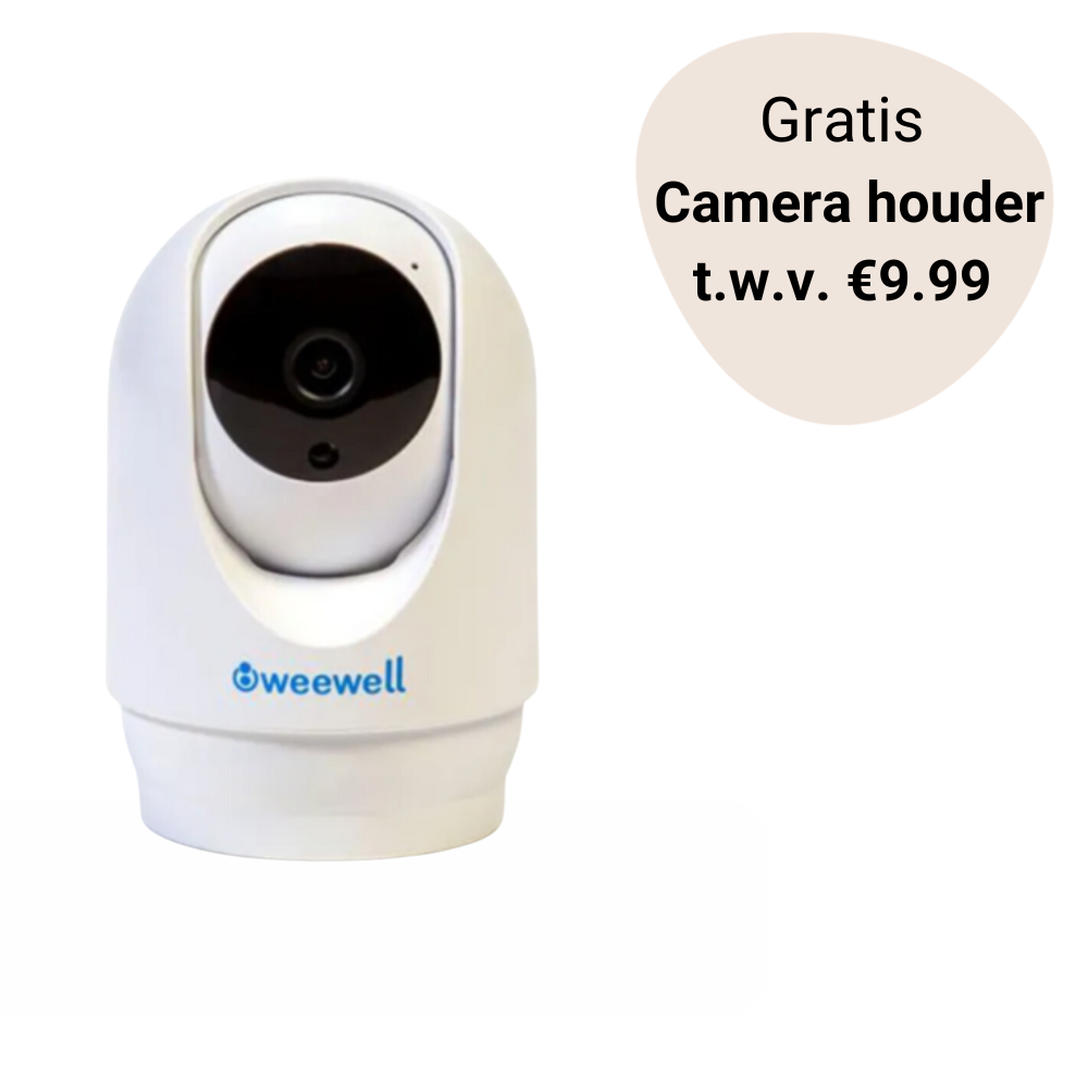 Babyfoon Weewell WMV630 + Gratis Camera Houder