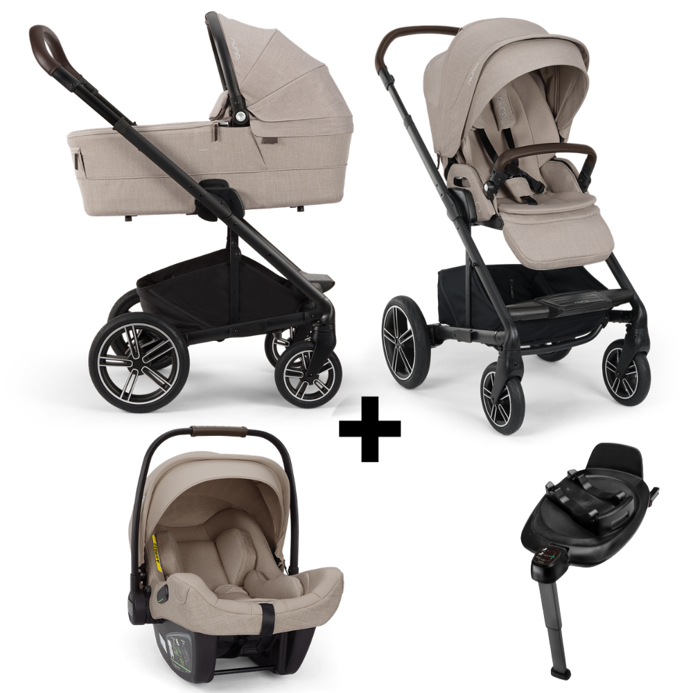 Kinderwagen Nuna MIXX Next V2 Chateau + Autostoel Nuna PIPA Next Chateau & Base Nuna 360 System