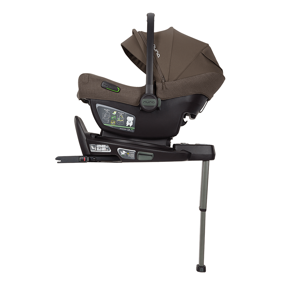 Autostoel Nuna PIPA Next Chestnut met Isofixbase Nuna 360°