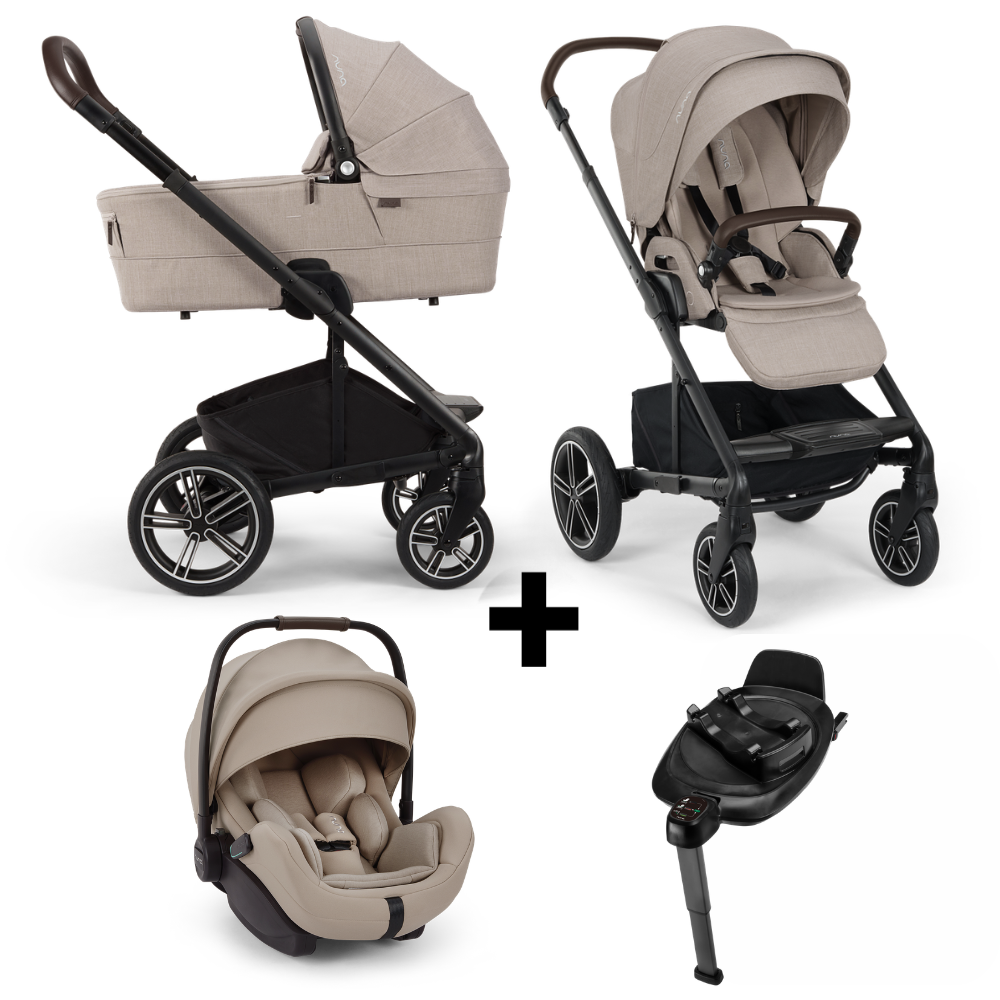 Kinderwagen Nuna MIXX Next V2 Chateau + Autostoel Nuna Arra Flex Chateau & Base 360 Next