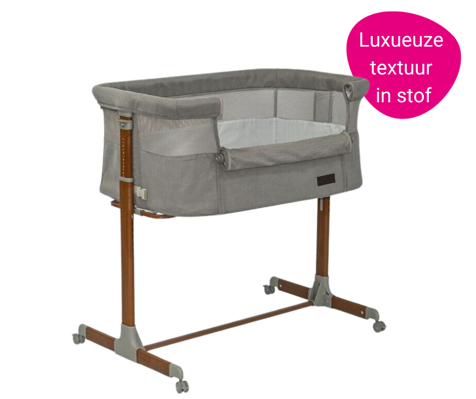 Co-Sleeper Novi Goodnight Premium Walnut/Timeless Taupe