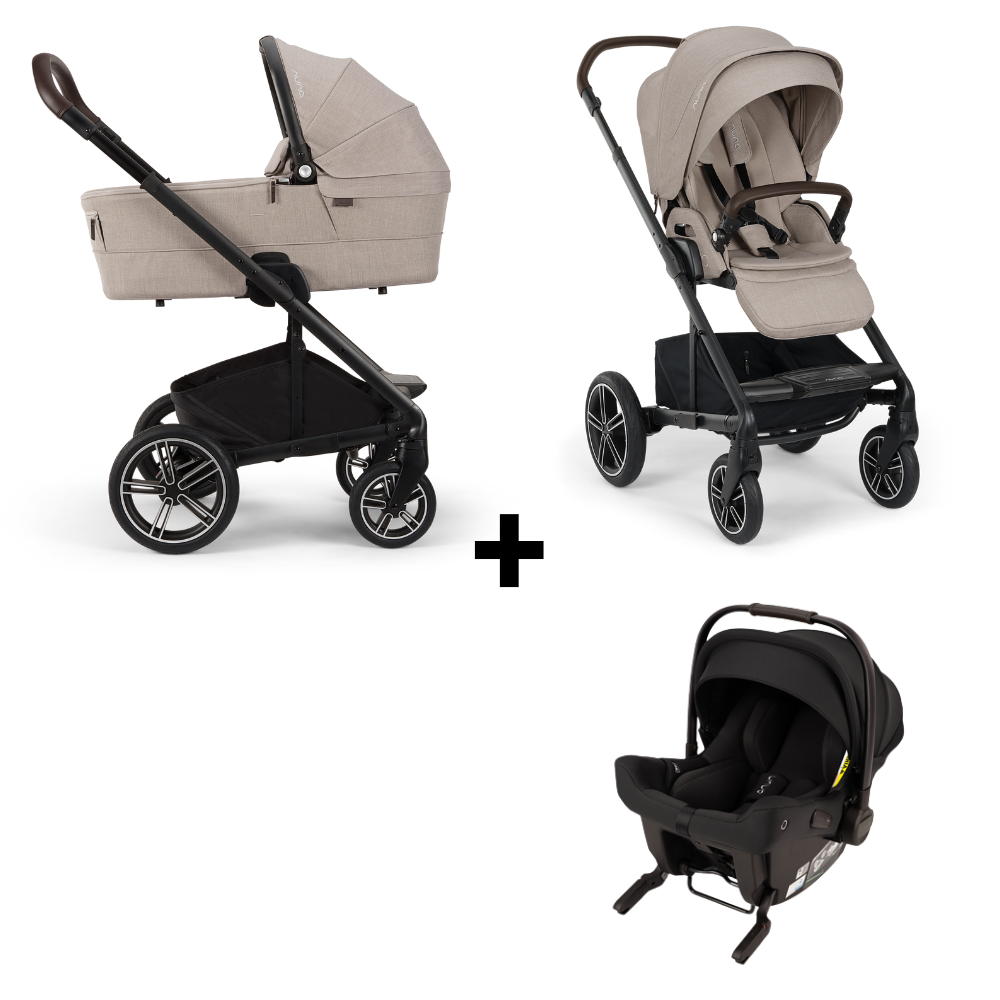 Kinderwagen Nuna MIXX Next V2 Chateau + Autostoel Nuna Pipa Urbn Caviar