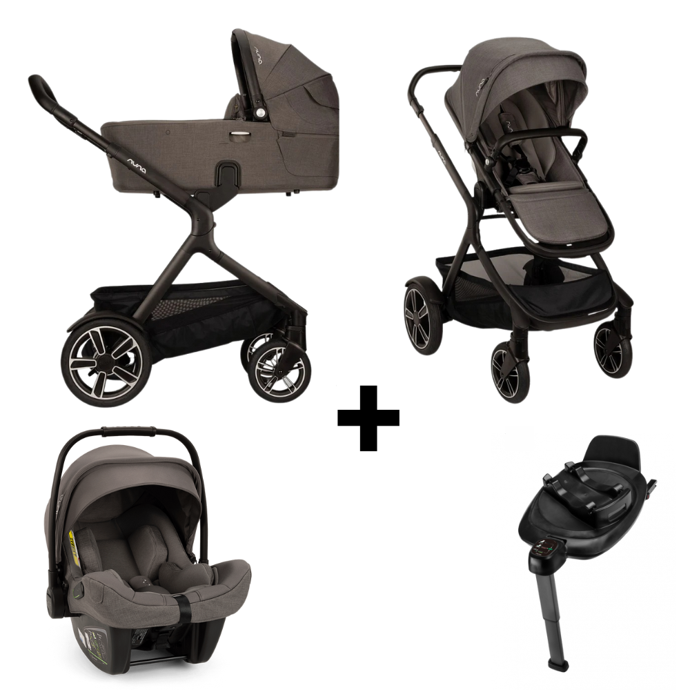 Kinderwagen Nuna DEMI Next Thunder V2 incl. meerijdplankje + Autostoel Nuna PIPA Next Thunder & Base Nuna 360 System