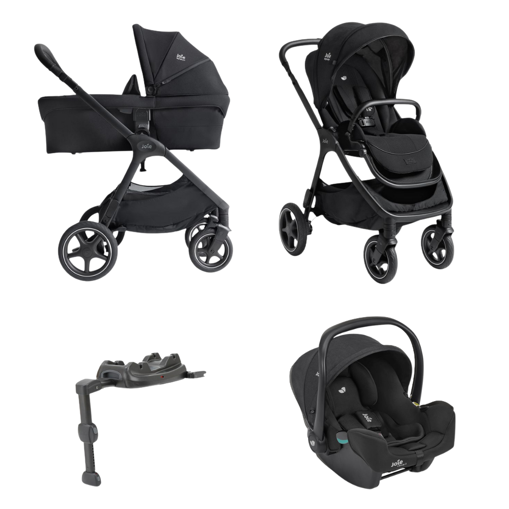Kinderwagen Joie Signature Finiti Eclipse met Autostoel I-Snug I-Size Raven & Base