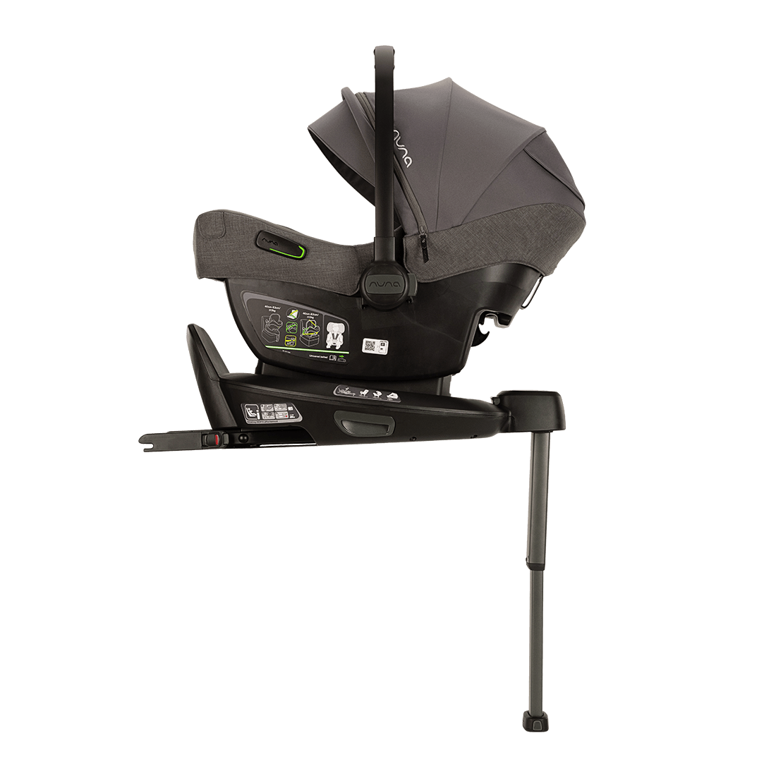 Autostoel Nuna PIPA Next Compatible Thunder met Isofixbase Nuna 360°