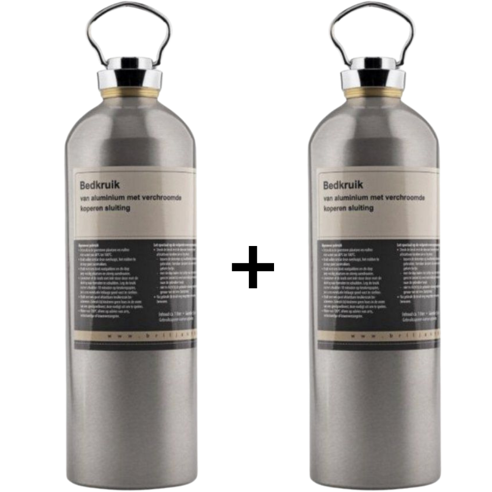 Set | Kruik Briljant Baby Aluminium 2st