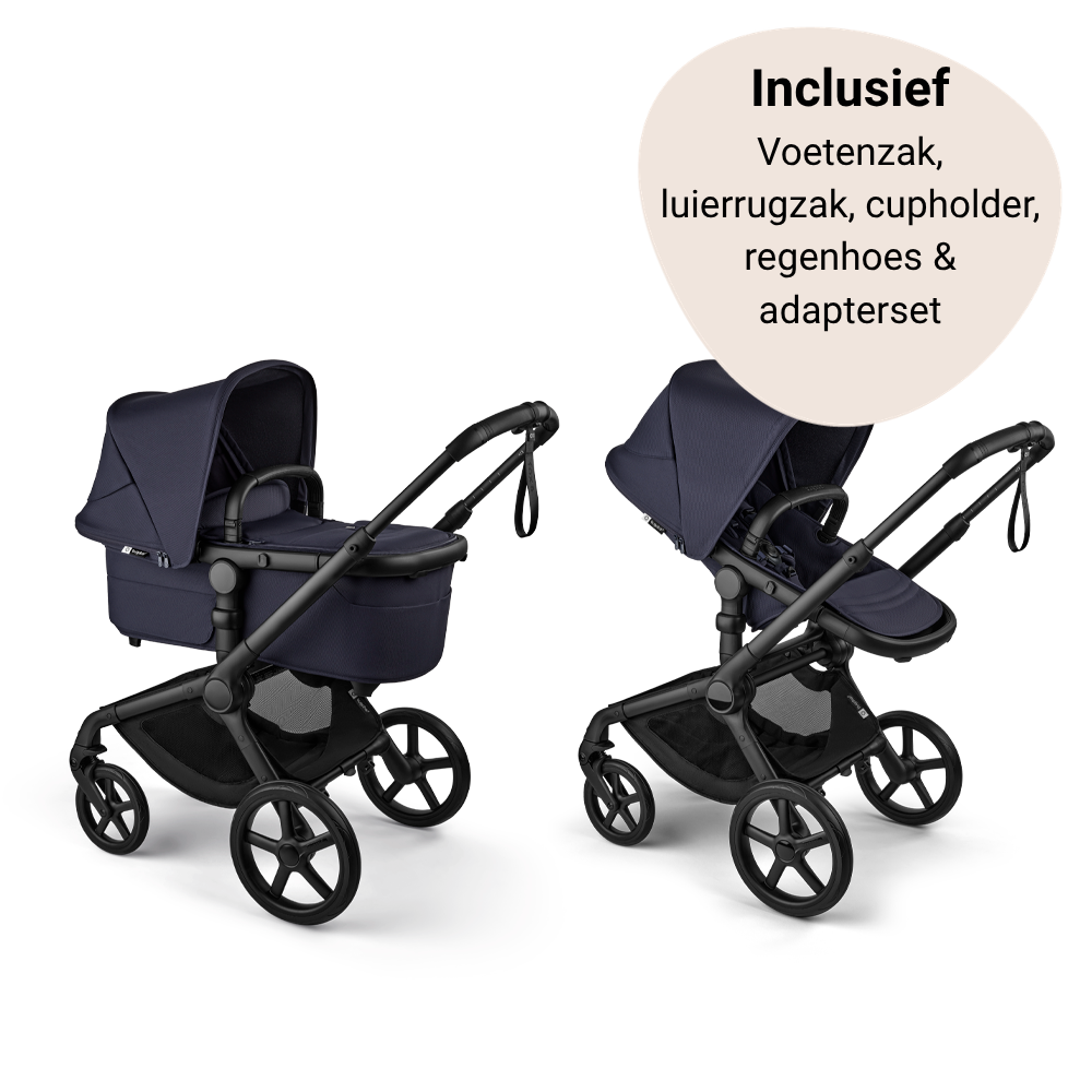 Kinderwagen Bugaboo Fox5 Renew Essential Black/Deep Indigo