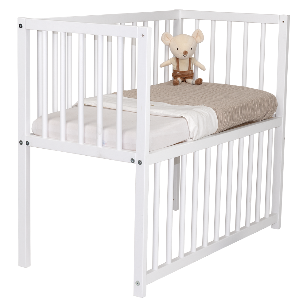 Co-Sleeper Colorfull Home Dewi Linea Classic Open White