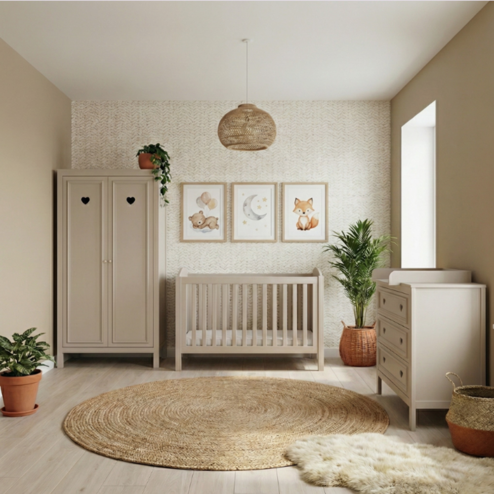 Babykamer Hearts Clay