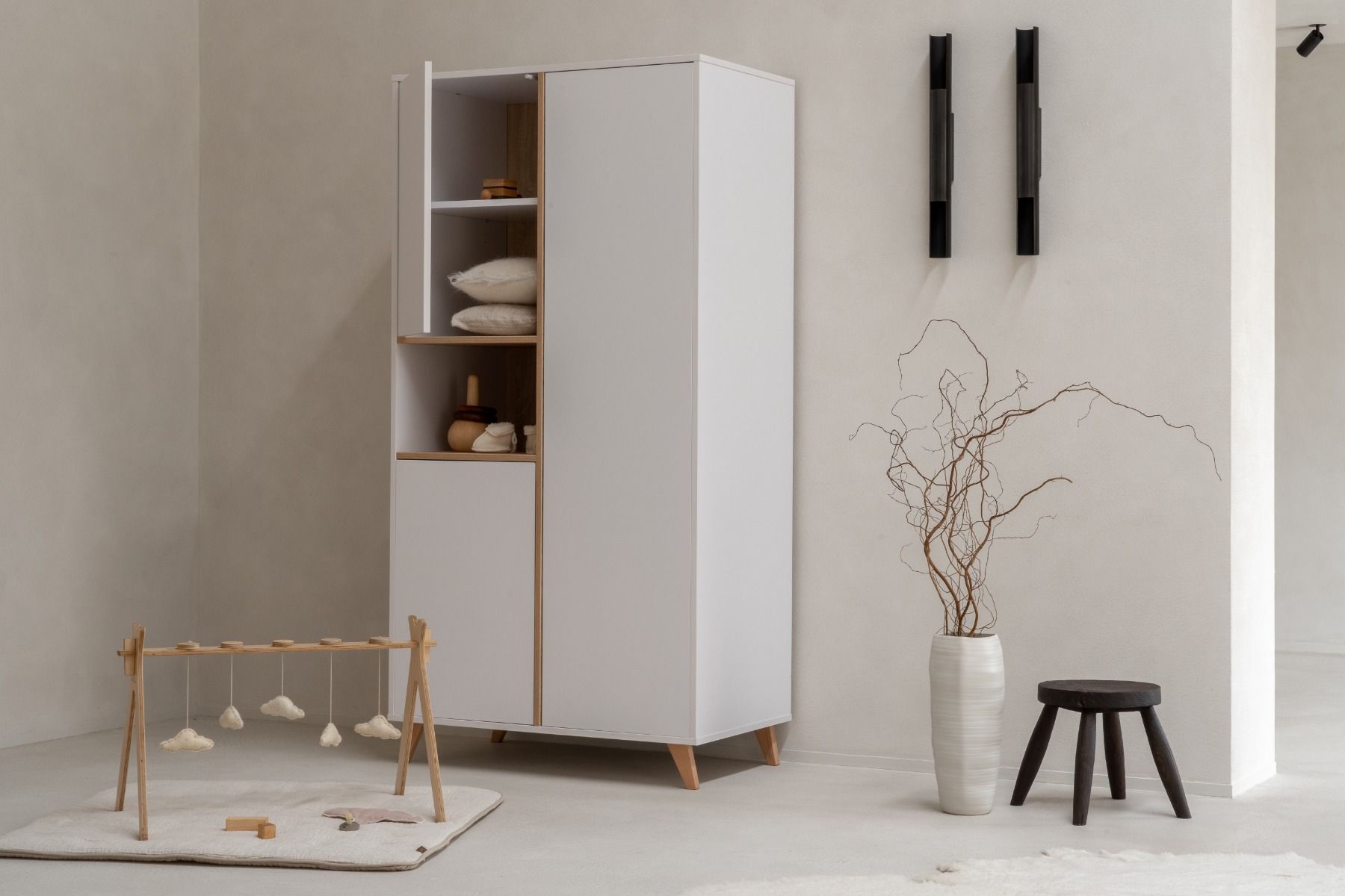 Babykamer Quax Loft White (2-deurs)