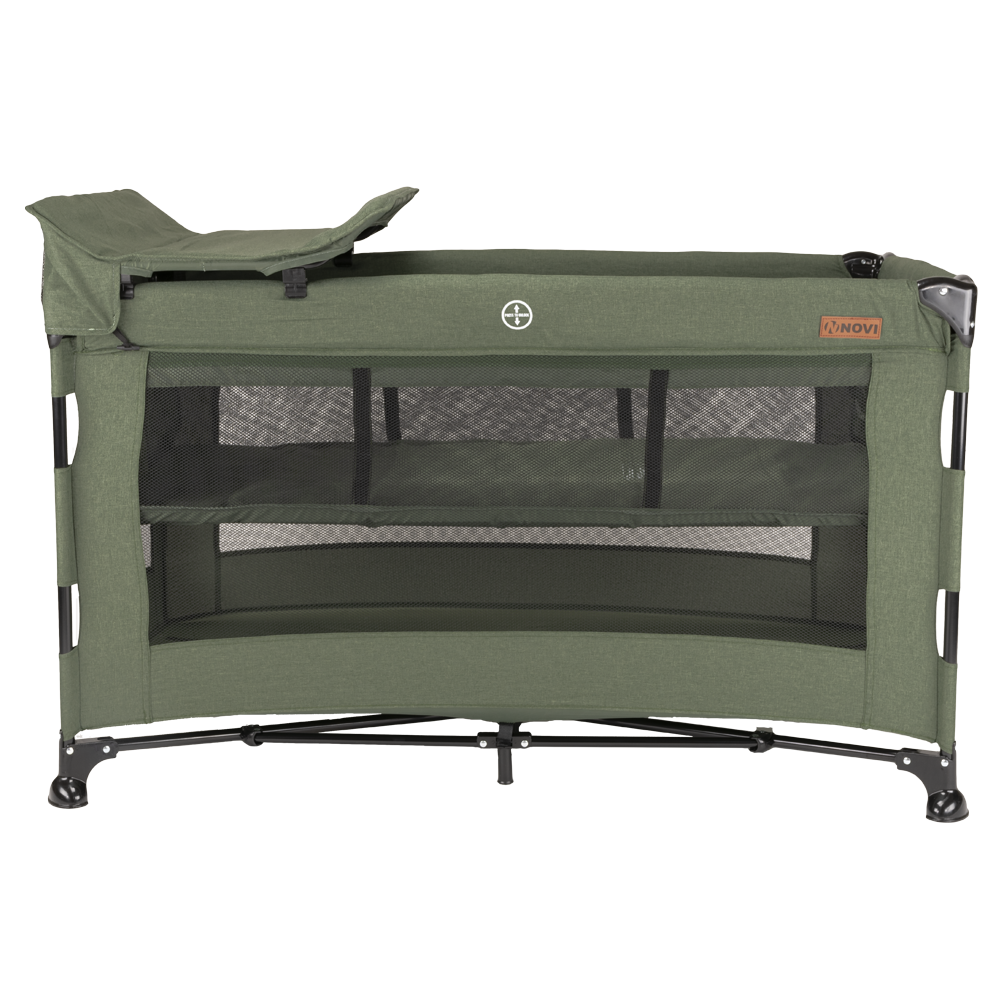 Campingbed Novi Nora Luxe Green/Black
