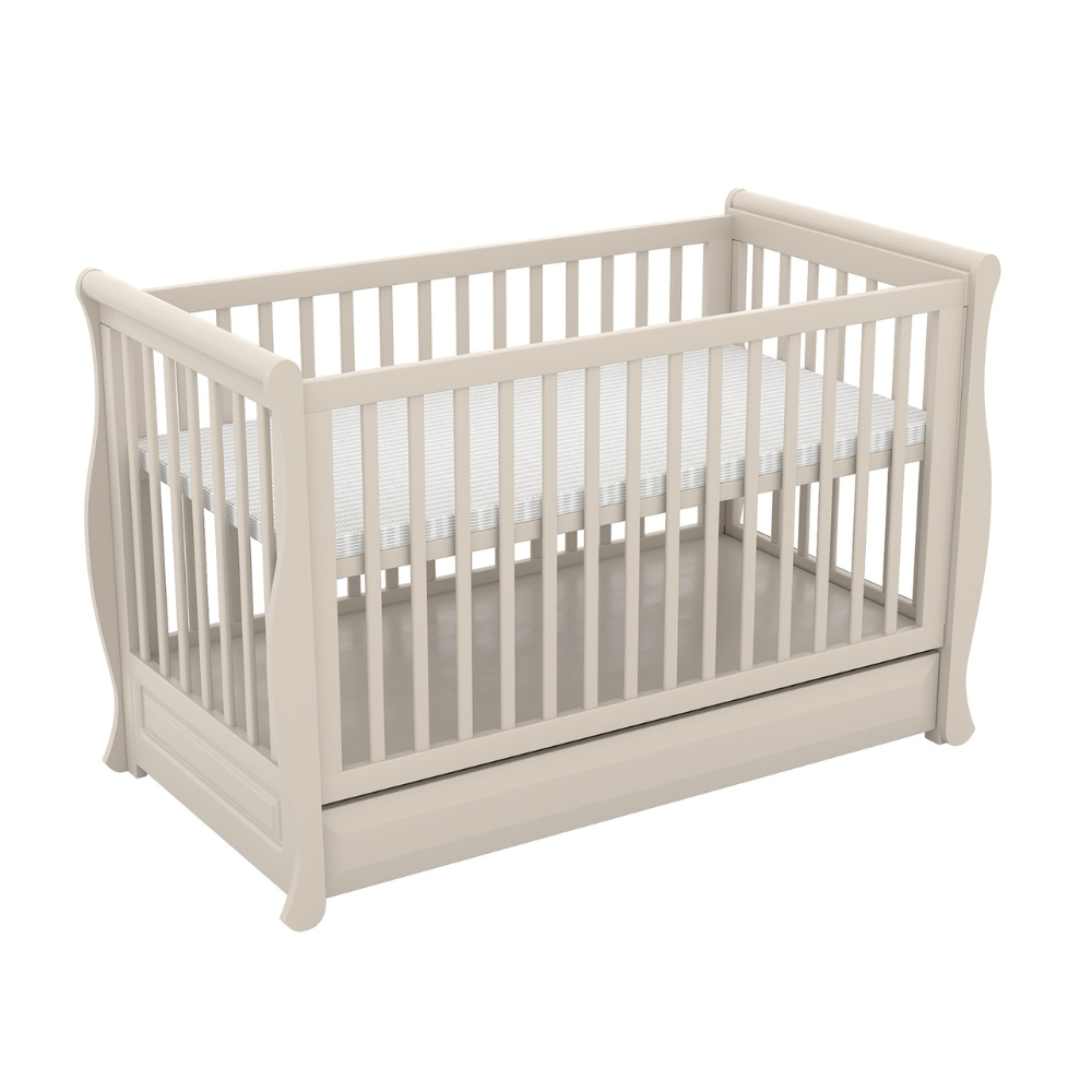 Ledikant Novi Gala 60x120 Sand incl. Lade