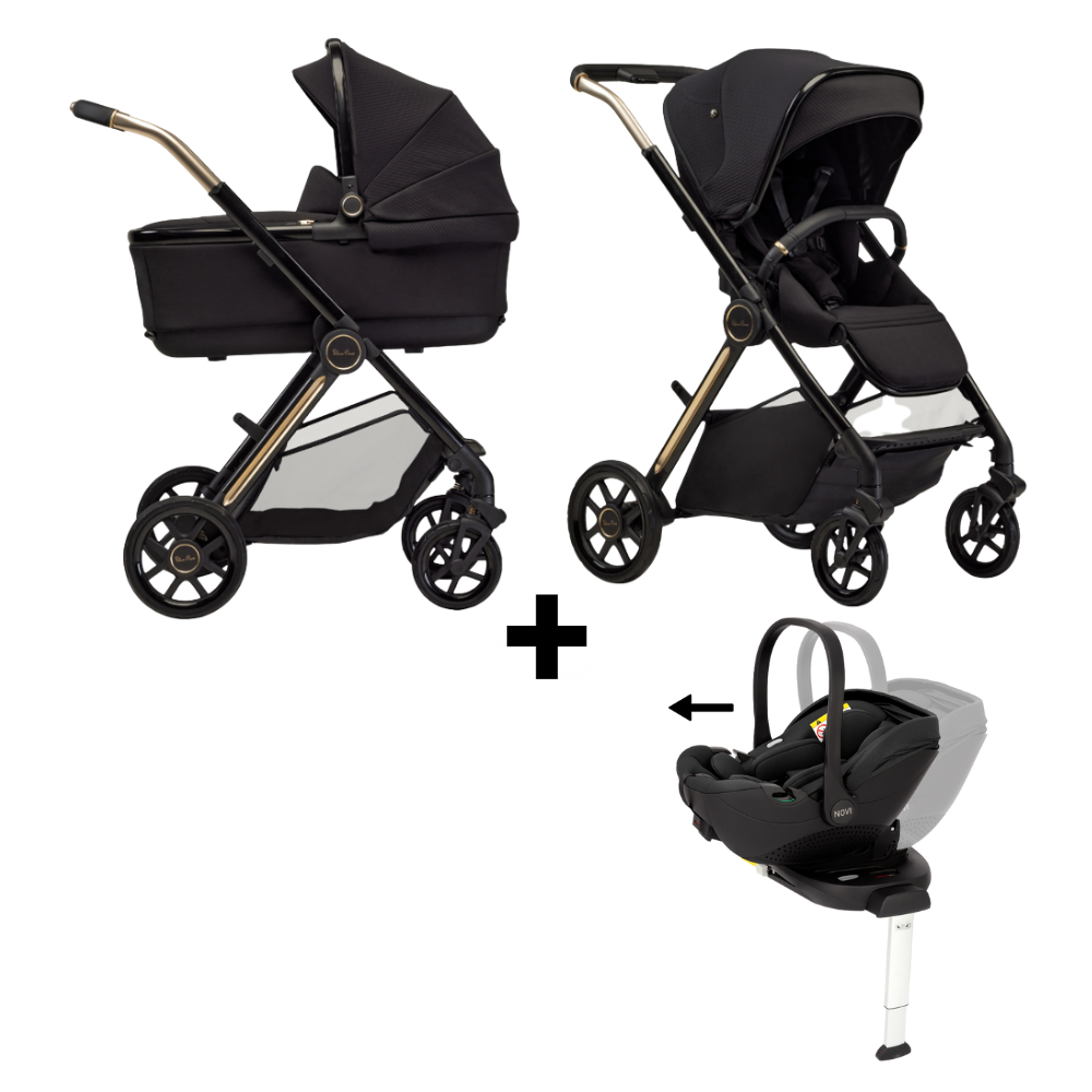 Kinderwagen Silver Cross Reef 2 Special Edition Espresso met Autostoel Joy Pro Glide 360° & Base & Accessoires
