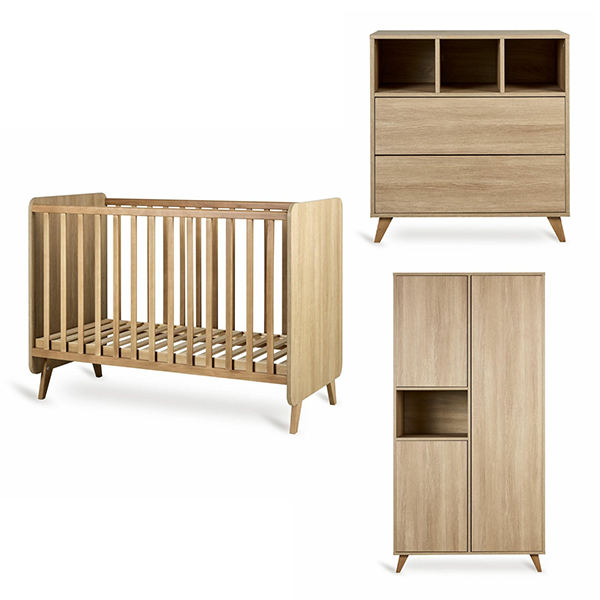 Babykamer Quax Loft Honey Ash (2-deurs)