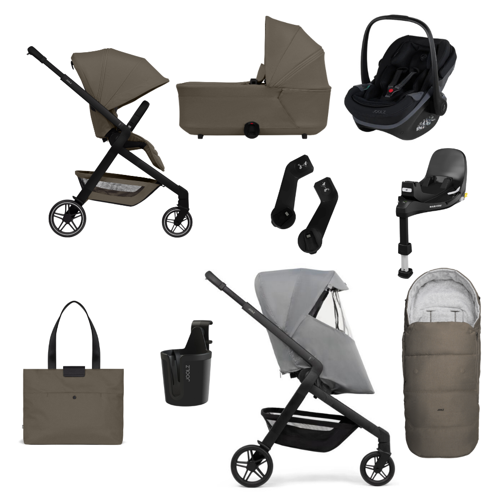 Combiwagen Joolz Hub2 Hazel Brown + Joolz x Maxi-Cosi + Base + Accessoires