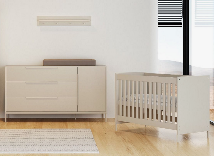Babykamer Belmond XL (Ledikant + Commode XL)