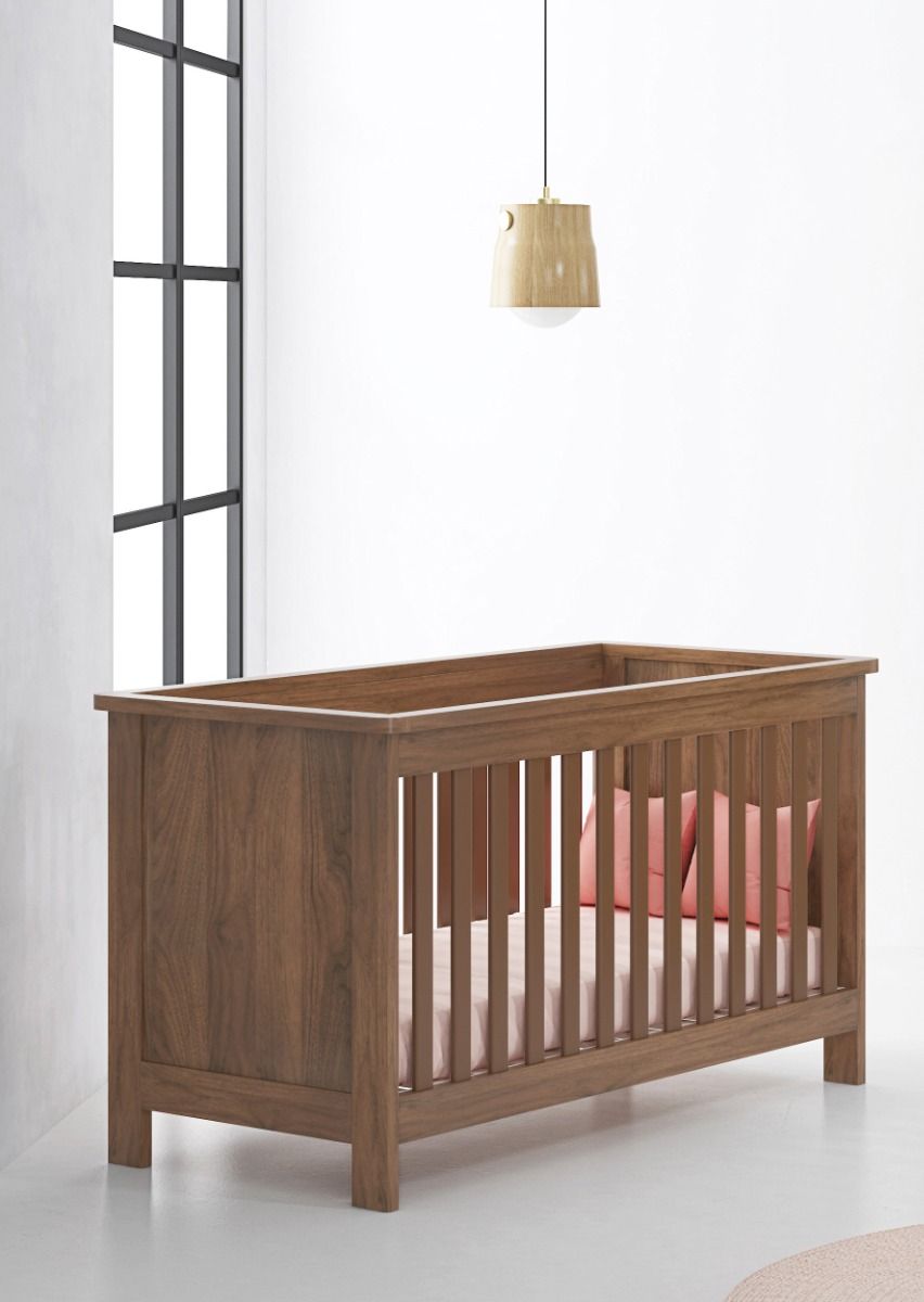 Ledikant Charlie Walnut 60x120