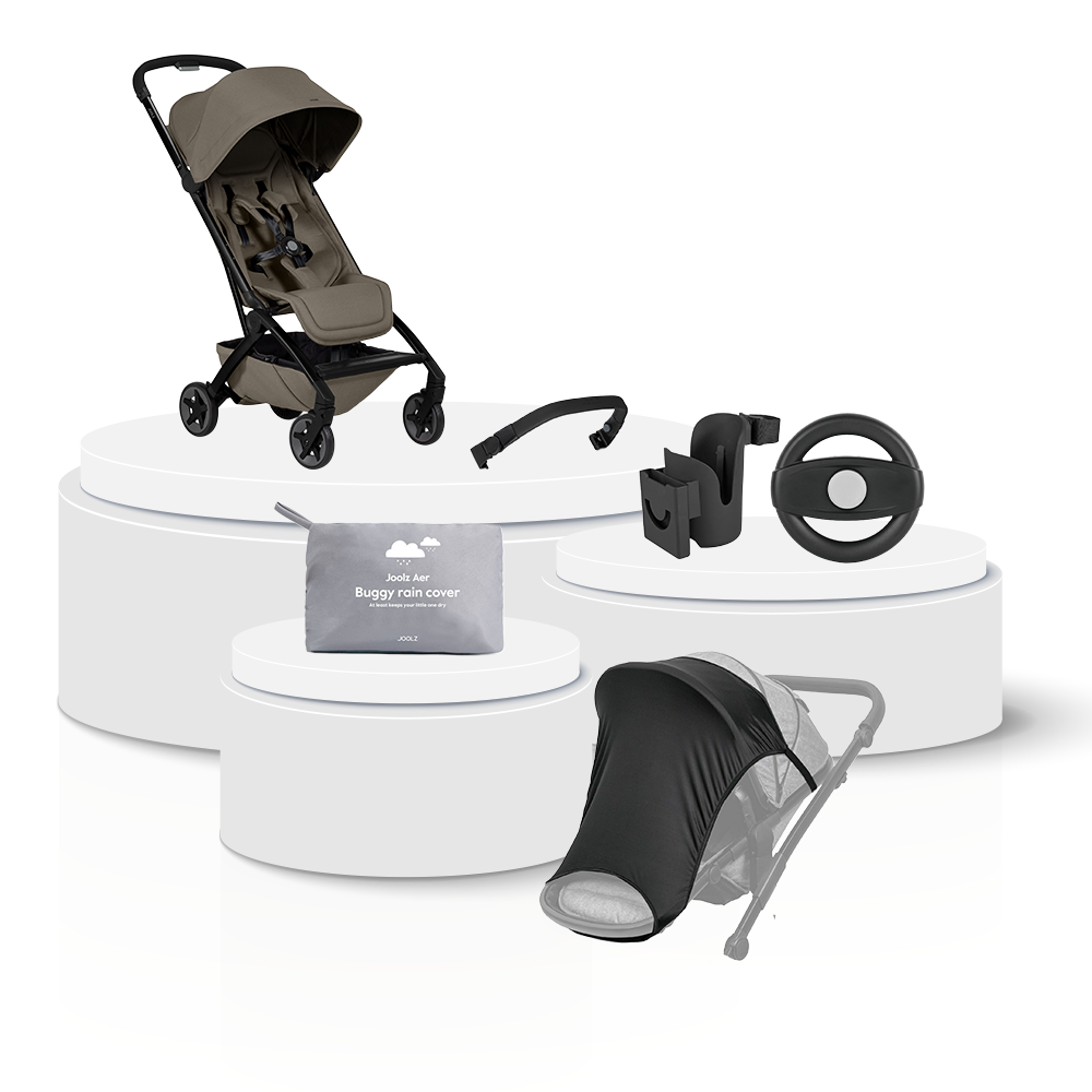 Buggy Joolz Aer2 Hazel Brown Special Edition Total Package Deal incl. Accessoires