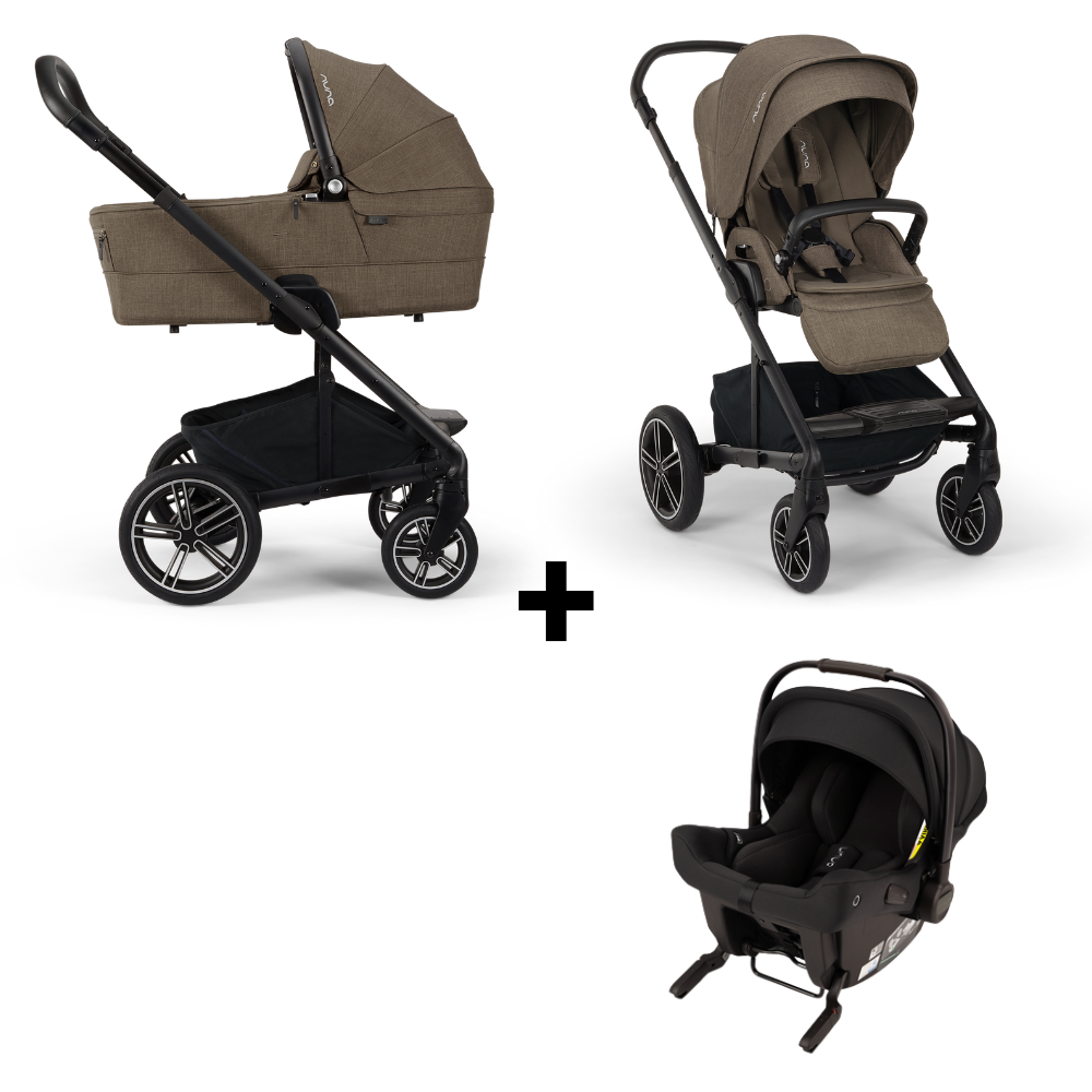 Kinderwagen Nuna MIXX Next V2 Pistachio + Autostoel Nuna Pipa Urbn Caviar